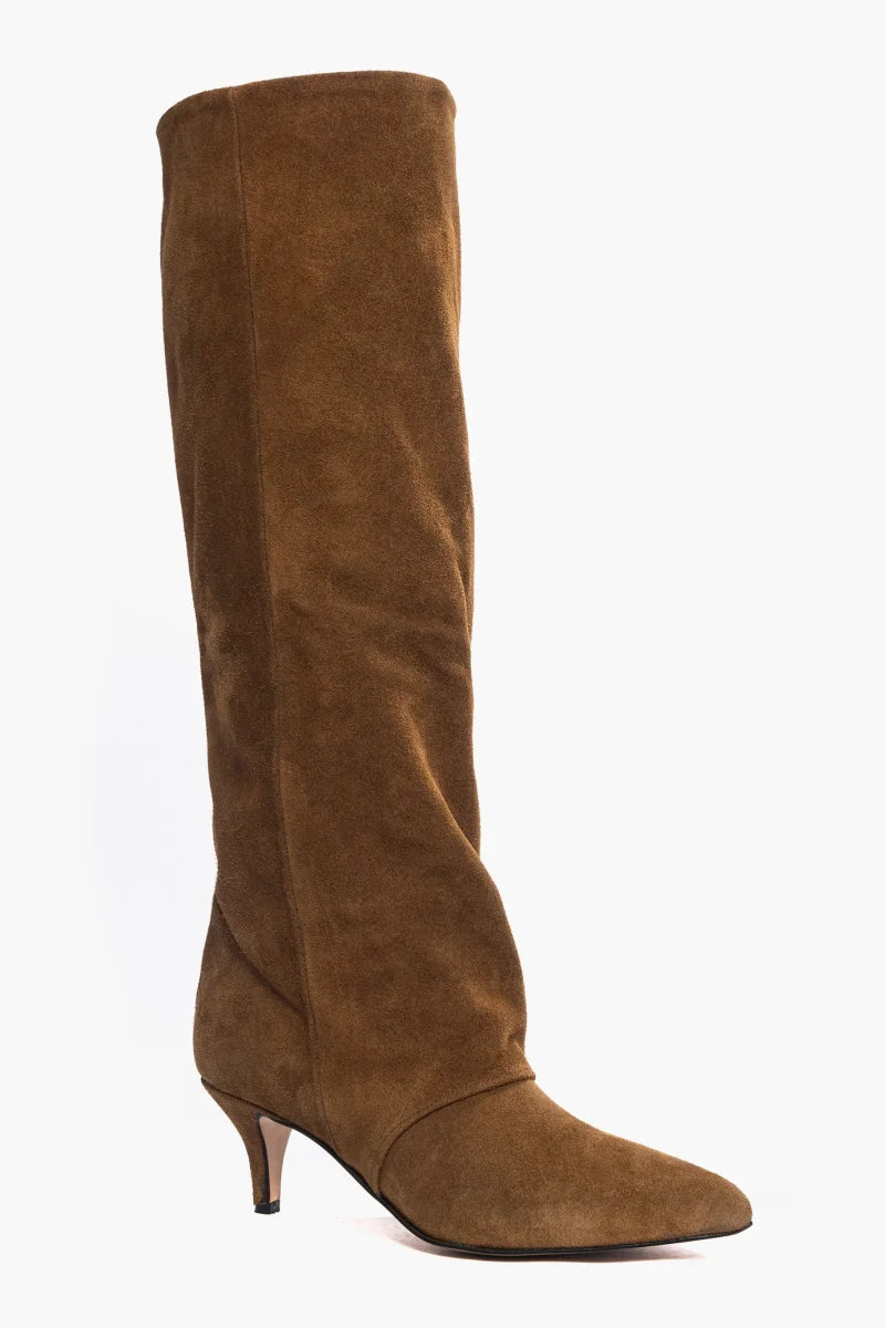 Stivali Angel 1 camoscio cuoio - immagine 3