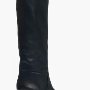 Stivali al ginocchio pelle nero Agua Lia Diva