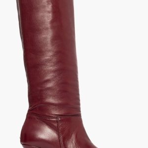 Stivali pelle bordeaux Angel 2662