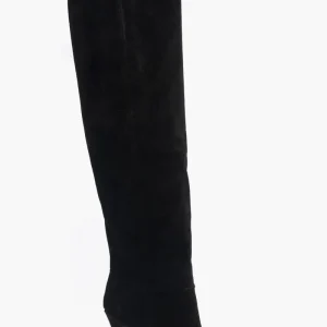 Stivali Sidney 1 camoscio nero sopra al ginocchio