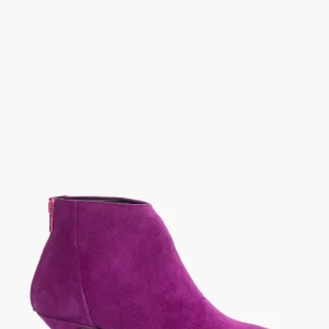 Tronchetti 2502 camoscio viola tacco 6 cm