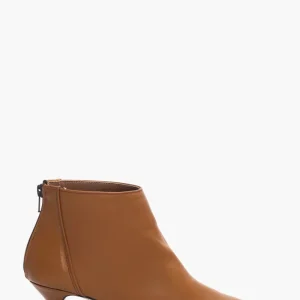 Tronchetti 2502 pelle cuoio tacco 6 cm