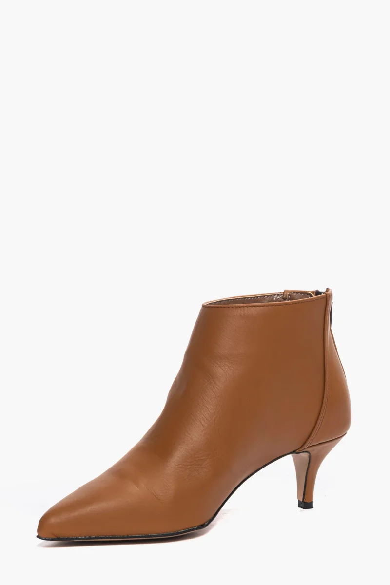 Tronchetti 2502 pelle cuoio tacco 6 cm - immagine 4