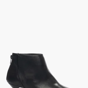 Tronchetti 2502 pelle nero tacco 6 cm