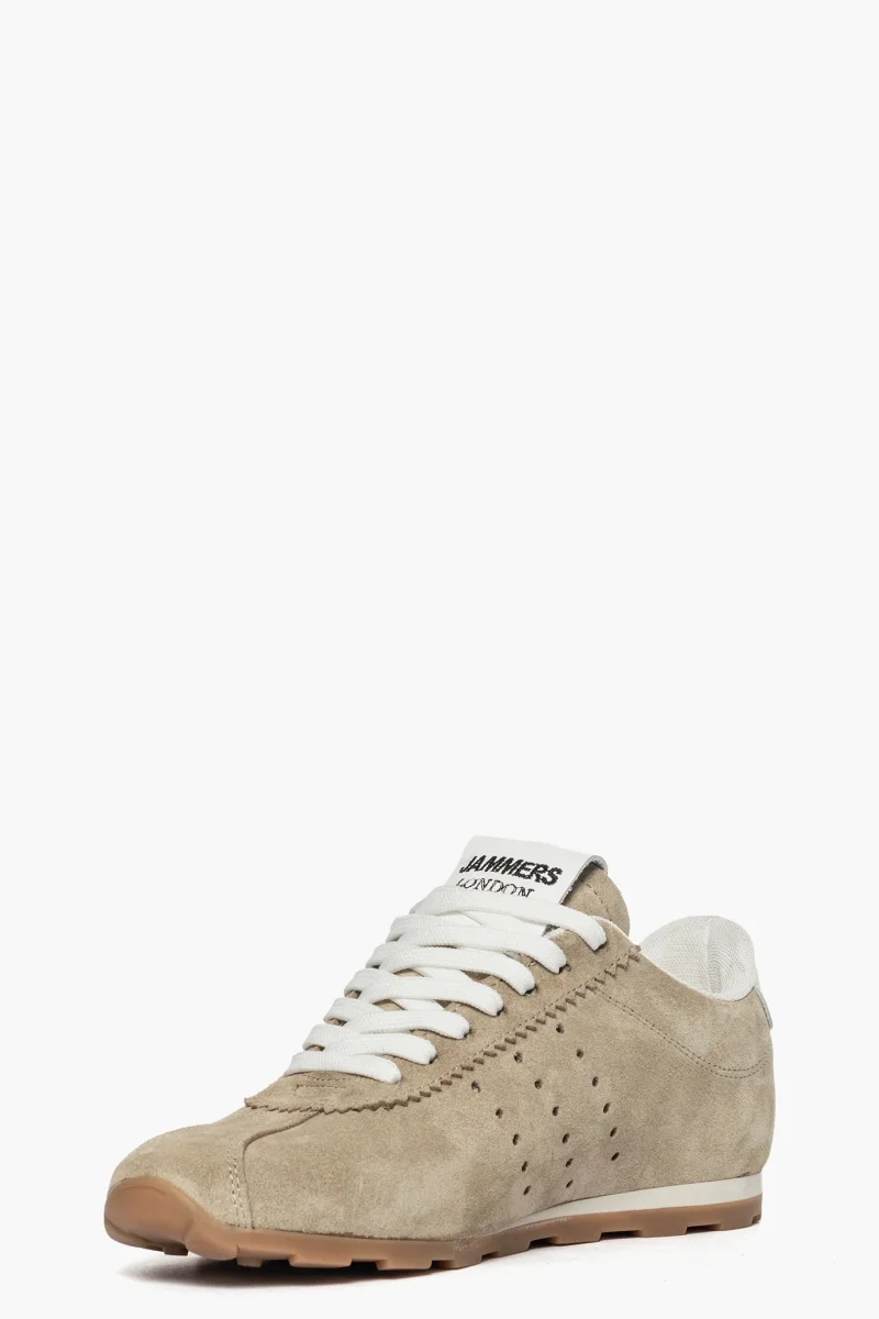 Sneakers camoscio taupè JL Sushi - immagine 4