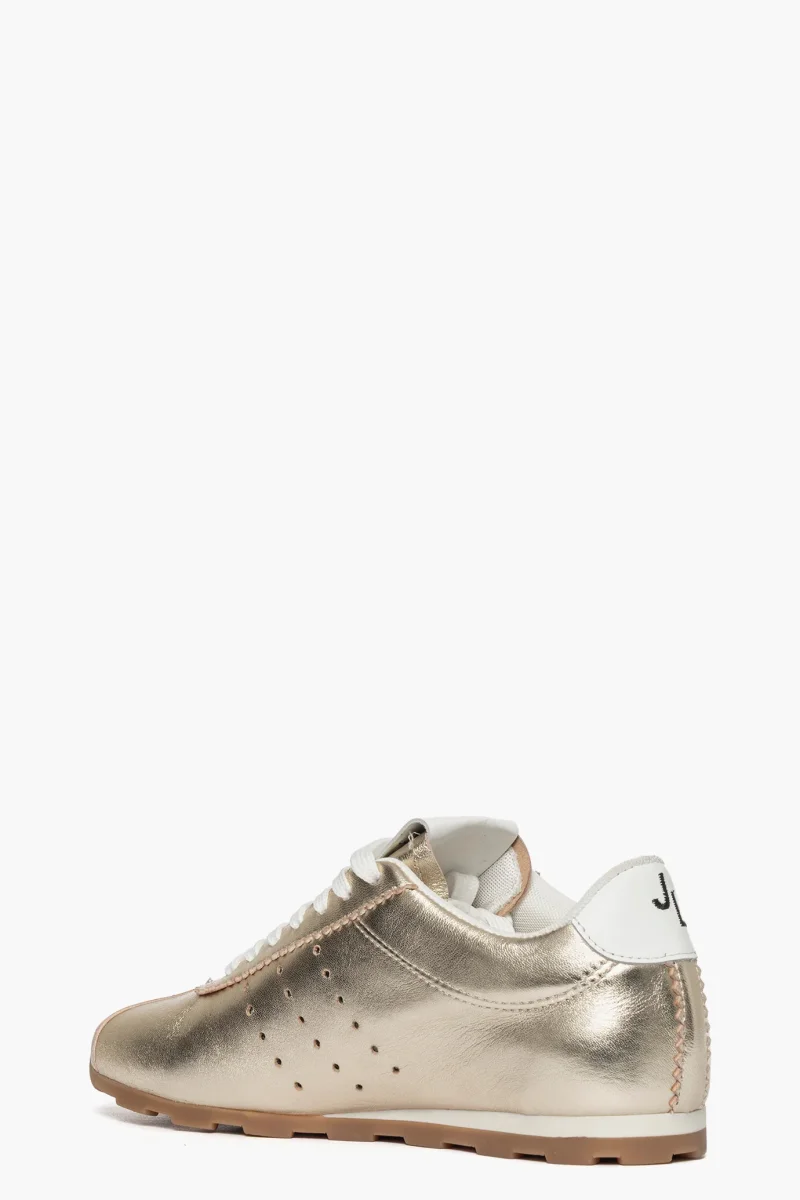 Sneakers pelle oro JL Sushi - immagine 5