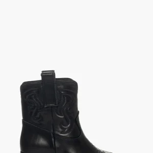 Stivaletti pelle nero new old 1220