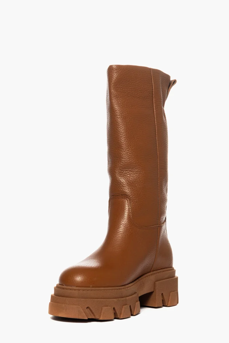 Stivali Wake 37 pelle bottolato total cuoio - immagine 4