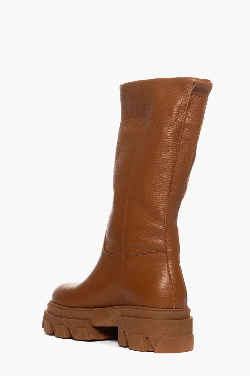 Stivali Wake 37 pelle bottolato total cuoio - immagine 5