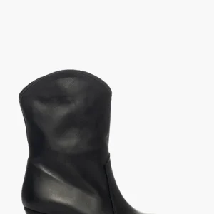 Stivaletti pelle nero Irene 19