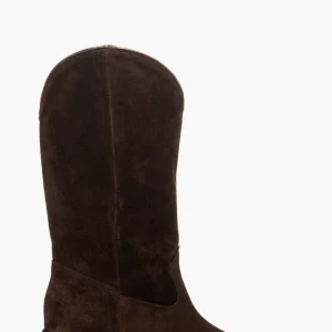 Stivali camoscio cioccolato 1222 basic