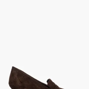 Décolleté 2532 camoscio cioccolato