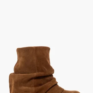 Stivaletto anfibio alla caviglia Megan 1350 in camoscio cuoio