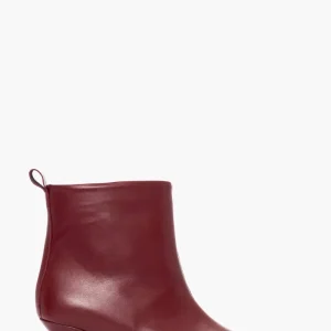 Stivaletti pelle bordeaux 2504