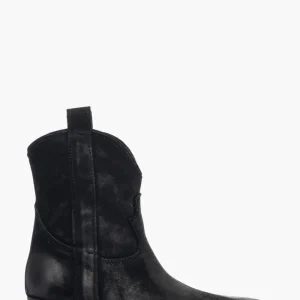 Stivaletti Oldwest 3 nabuk nero