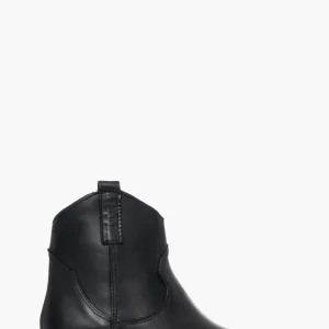 Stivaletti pelle nero Tex 10