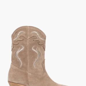 Stivaletti camoscio taupè Irene 46