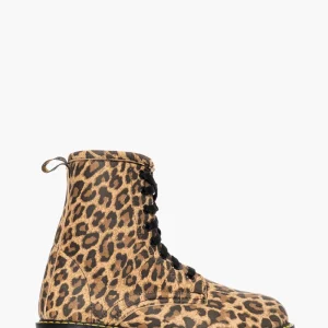 Stivaletti Oxford pelle animalier