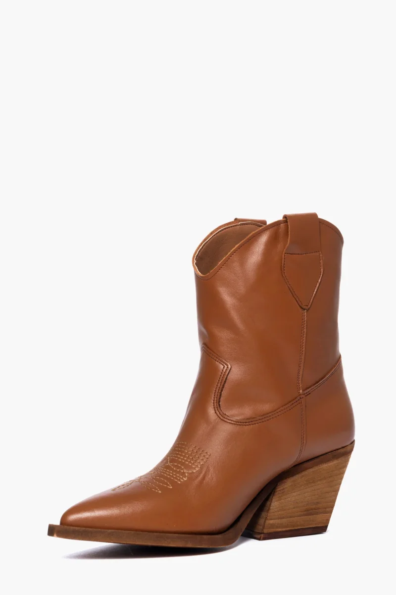 Stivaletti Irene 53 pelle cuoio - immagine 4