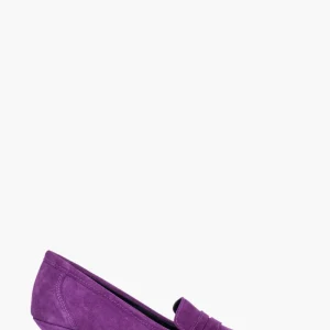 Décolleté 2532 camoscio viola