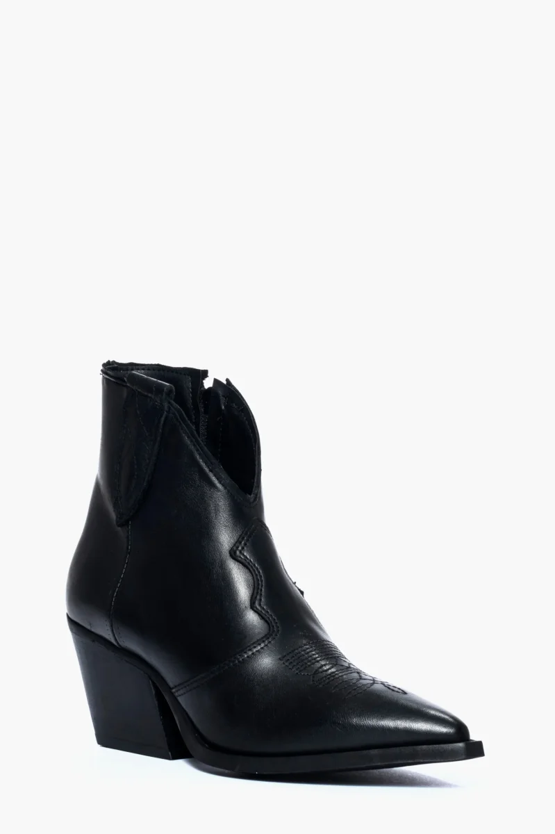 Stivaletti Irene Trend pelle nero - immagine 3