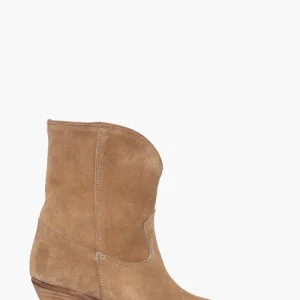 Stivaletti Irene 44 camoscio taupe