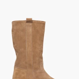 Stivali 282 camoscio taupe al polpaccio