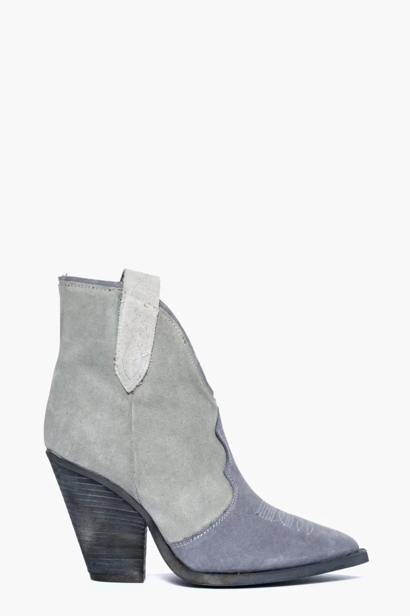 Stivaletti Gabriella Trend camoscio grigio