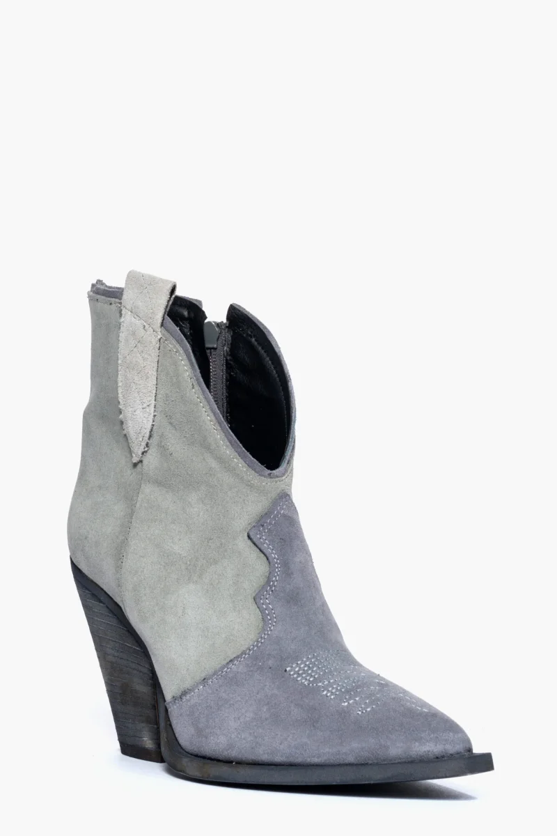 Stivaletti Gabriella Trend camoscio grigio - immagine 3