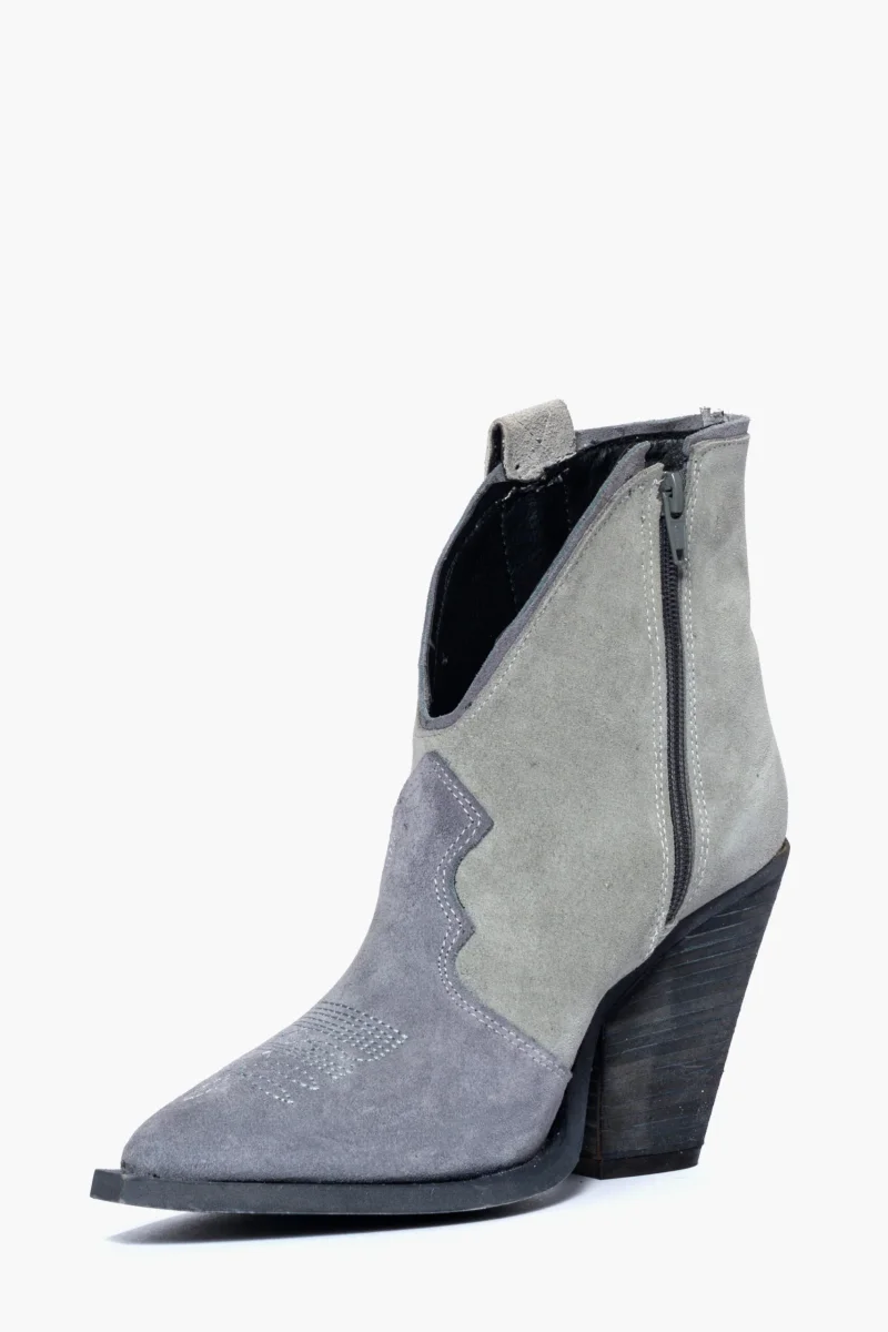 Stivaletti Gabriella Trend camoscio grigio - immagine 4