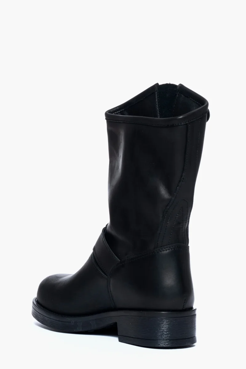 Stivali Harley pelle nero - immagine 5