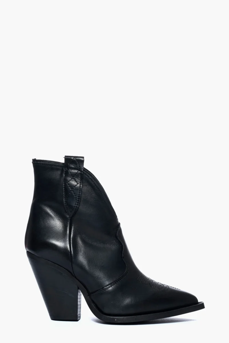 Stivaletti Gabriella Trend pelle nero