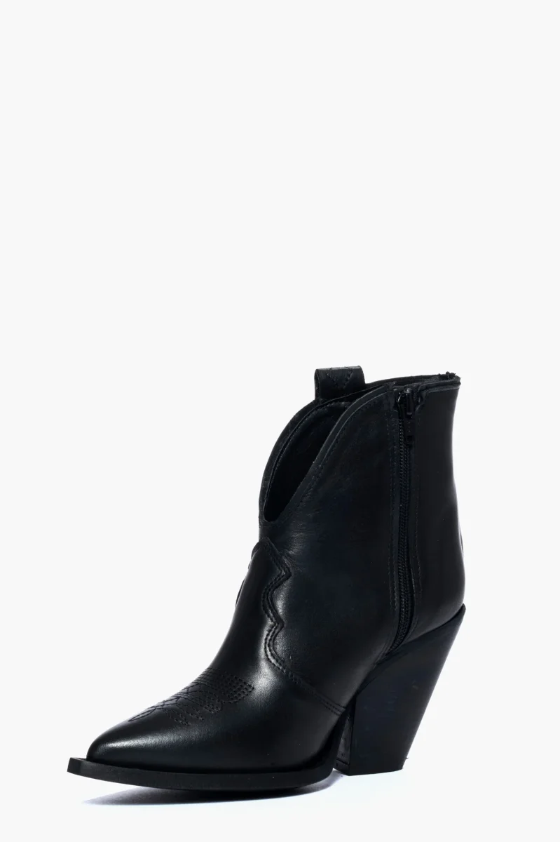 Stivaletti Gabriella Trend pelle nero - immagine 4