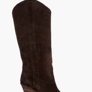 Stivali Cecilia camoscio cioccolato