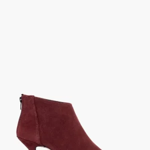 Tronchetti camoscio bordeaux Love 1