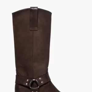 Stivali Gioele 1347 nabuk testa di moro