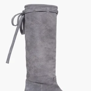 Stivali camoscio grigio 275