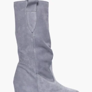 Stivali Full 288 Up camoscio grigio con rialzo interno