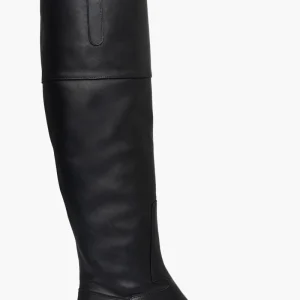 Stivale al ginocchio pelle nero 274