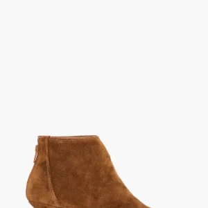 Tronchetti 2502 camoscio cuoio tacco 6 cm