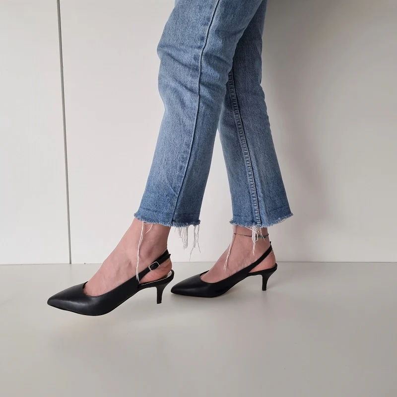 Décolleté Chanel Ginevra pelle nero - immagine 6