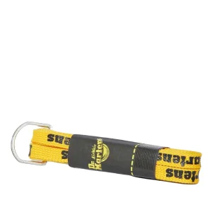 Dr. Martens Lacci Piatti 140cm (fino a 10 fori) Trama con Logo in Poliestere Giallo Nero Unisex