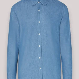 CAMICIA UOMO CHAMBRAY BLU