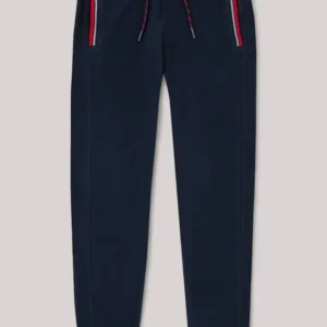 PANTALONE UOMO IN COTONE NAVY BLUE