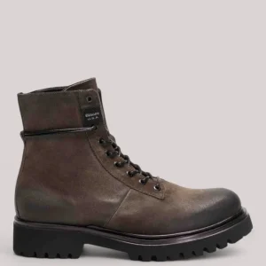 SCARPE UOMO ANFIBI IN NABUK TAUPE