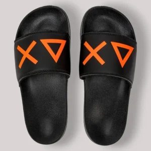 SCARPE DONNA NERO - SLIPPERS LOGO