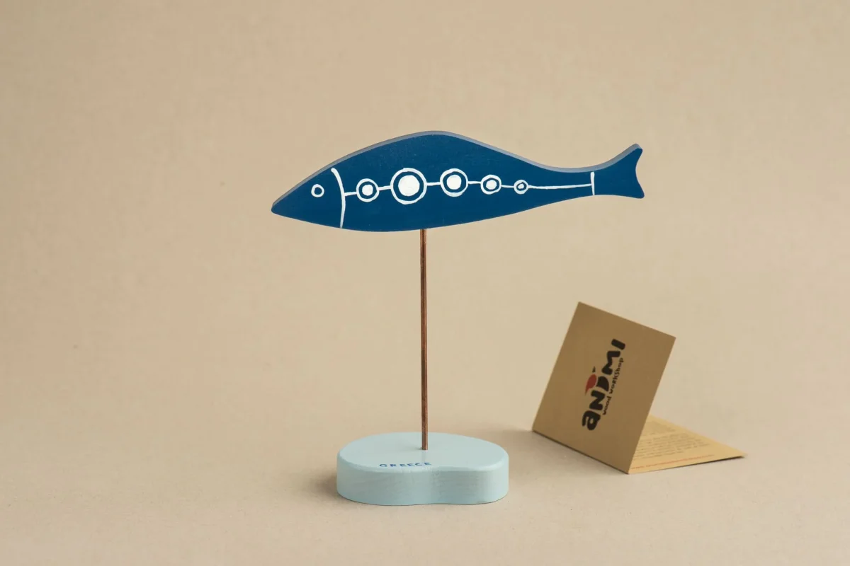 FISH DOTS - Soprammobile in legno - immagine 3