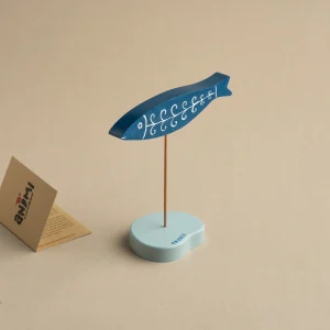 FISH WAVES - Soprammobile in legno