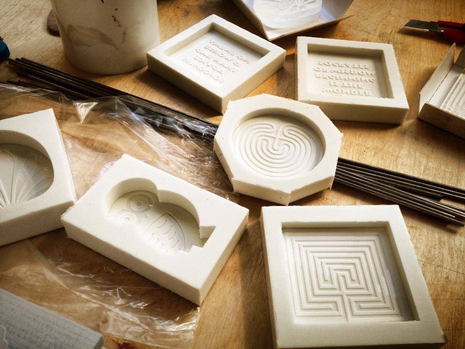 Fermacarte LABYRINTH square - immagine 5