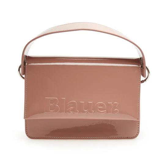 Blauer Pochette Borsetta a Mano Donna ecopelle vernice nude Min01